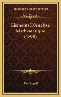 Elements D'analyse Mathematique 1143910540 Book Cover