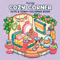 Cozy Corner: Coloring Book for Adults and Kids (Cozy Spaces Coloring) B0DSDN3M6D Book Cover