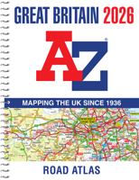 Great Brit A-Z Rd ATL 2026 Sp 0008719195 Book Cover