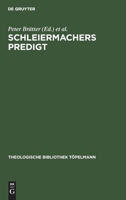Schleiermacher's Predigt 3110057395 Book Cover
