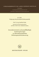 Anwenderorientierte Und Prozessbedingte Systemerganzungen Zur Kleinrechnergestutzten Werkzeugmaschinensteuerung 3531025570 Book Cover