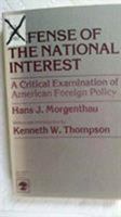 In Defense of the National Interest 0819128465 Book Cover