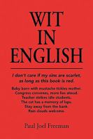Wit in English 144152360X Book Cover