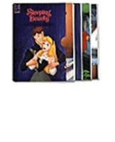 Disney's Sleeping Beauty Little Library: The Birthday Party, the Pretend Prince, in the Forest, the New Baby (Little Library) 1570826080 Book Cover