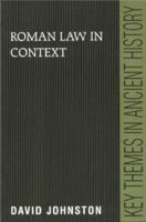 Roman Law in Context 0521639611 Book Cover