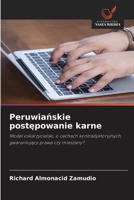 Peruwianskie postepowanie karne (Polish Edition) 6630368029 Book Cover