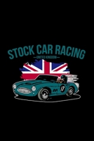 Stock car racing UK united kingdom: 6x9 Stock Car Racing lined ruled paper notebook notes 1673948375 Book Cover