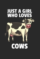 Kuh Notizbuch: Kuh Notizbuch f�r Liebhaber / Notizheft / Notizblock A5 (6x9in) Dotted Notebook / Punkteraster / 120 gepunktete Seiten 1671682718 Book Cover