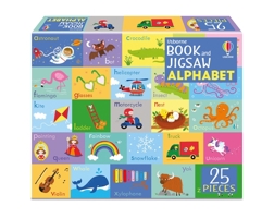Book and Jigsaw Alphabet (Usborne Book and Jigsaw) 1835400582 Book Cover