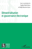 Dématérialisation et gouvernance électronique (Enjeux Et Droits Numériques) (French Edition) 2343191409 Book Cover