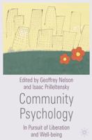 Community Psychology: In Pursuit of Liberation and Well-Being 0230219950 Book Cover