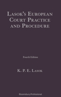 Lasok's European Court Practice and Procedure 1526519763 Book Cover