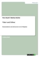 V�ter und S�hne: Kommunikation mit Adoleszenten in der Fr�hphase 3640099133 Book Cover
