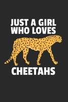 Gepard Notizbuch: Gepard Notizbuch f�r Liebhaber / Notizheft / Notizblock A5 (6x9in) Dotted Notebook / Punkteraster / 120 gepunktete Seiten 167166616X Book Cover