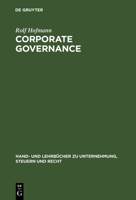Corporate Governance 3486247123 Book Cover