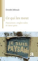 Ce qui les meut: Paysannes: ongles sales et coeur gros (Ethnopoétik) (French Edition) 2806140277 Book Cover