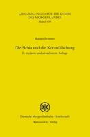 Die Schia Und Die Koranfalschung 3447105690 Book Cover