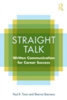 Straight Talk: Written Communication for Career Success 0415801966 Book Cover