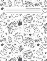 Primary Composition Notebook: Write and Draw Story Journal Unruled Top Ruled Bottom Half Page Dotted Dashed Midline Lined Paper Picture Drawing Space Primary Handwriting Practice Composition Notebook  1703447255 Book Cover