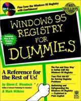 Windows 95 Registry for Dummies 0764503596 Book Cover