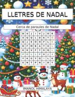 LLETRES DE NADAL: Cerca de paraules de Nadal B0G4R983V9 Book Cover