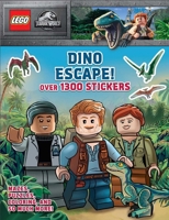 LEGO Jurassic World: Dino Escape!: Over 1300 Stickers (Sticker Books) 0794448429 Book Cover