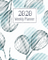 Weekly Planner for 2020- 52 Weeks Planner Schedule Organizer- 8x10 120 pages Book 7: Large Floral Cover Planner for Weekly Scheduling Organizing Goal Setting- January 2020/December 2020 1677095253 Book Cover