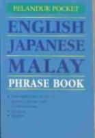 English-Japanese-Malay Phrasebook 9679783170 Book Cover