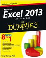Excel 2013 All-In-One for Dummies 1118510100 Book Cover