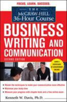 The McGraw-Hill 36-Hour Course in Business Writing and Communication 0071738266 Book Cover