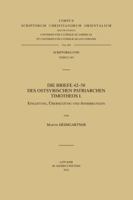Die Briefe 42-58 Des Ostsyrischen Patriarchen Timotheos I. V. 9042926236 Book Cover