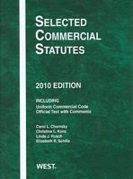 Selected Commercial Statutes 0314262326 Book Cover