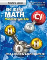 Big Ideas Math: Modeling Real Life (Grade 5) Teaching Edition Volume 1 1635988950 Book Cover