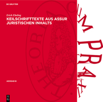 Keilschrifttexte Aus Assur Juristischen Inhalts 3112780787 Book Cover