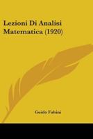 Lezioni Di Analisi Matematica 0548851336 Book Cover