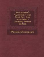 Shakespeare's Cymbeline 1110896719 Book Cover