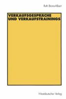 Verkaufsgesprache Und Verkaufstrainings 3531127365 Book Cover