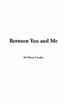 Between You And Me 9354844367 Book Cover