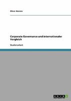 Corporate Governance und internationaler Vergleich 3638855201 Book Cover