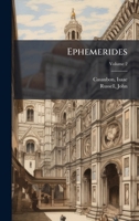 Ephemerides (Latin Edition) 1024167542 Book Cover