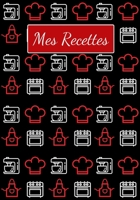 Mes Recettes: 120 recettes à remplir, meilleur cadeau pour les passionnés de la cuisine. Format (18 cm x 25 cm). 1654067504 Book Cover