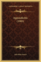 Appendicitis 1120156955 Book Cover