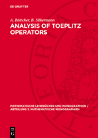 Analysis of Toeplitz Operators 3112707184 Book Cover