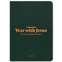 A Beautiful Year with Jesus (Lb): The Daily Devotional for 365 Days in the Bible 1963317319 Book Cover