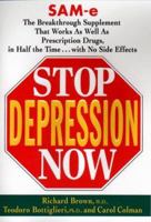 Stop Depression Now 0399145303 Book Cover