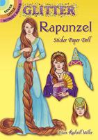 Glitter Rapunzel Sticker Paper Doll 0486499480 Book Cover