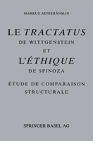 Le Tractatus de Wittgenstein et l'Ethique de Spinoza 3764325089 Book Cover