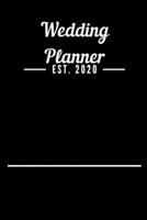 Wedding Planner EST. 2020: Blank Lined Notebook Journal 1693498928 Book Cover