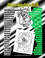 Bird Gods Coloring Book for BRAZIL 20 DRAWINGS IN A BOOK HYBRID HUMANOIDS with Huge Nose Bird Beaks Easter Island Tangata Manu Norse Wayland the ... book by E.M. America 1724294563 Book Cover
