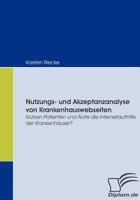 Nutzungs- Und Akzeptanzanalyse Von Krankenhauswebseiten 3836664933 Book Cover